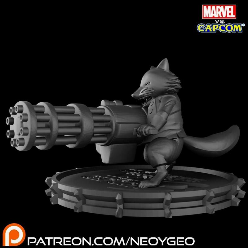 ROCKET RACOON - MARVEL VS CAPCOM 3