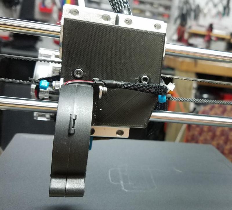 Blower Attachment Bracket for the Back