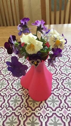 Heart shaped vase