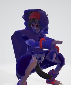 Daemonette wolf Shaman