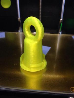 32mm Plug with filament guide for Wanhao Duplicator 4 holes