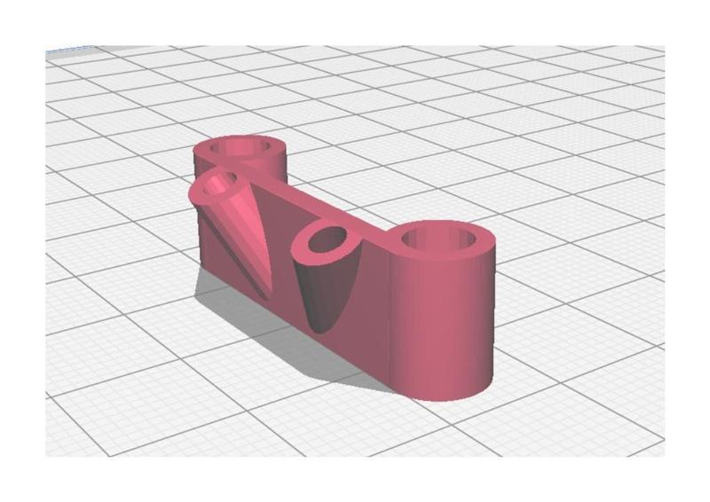 FPV antenna mount IFlight IH4, IH3