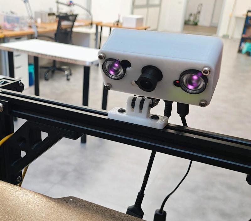 Raspberry Pi Zero IR Camera 3D printer mount