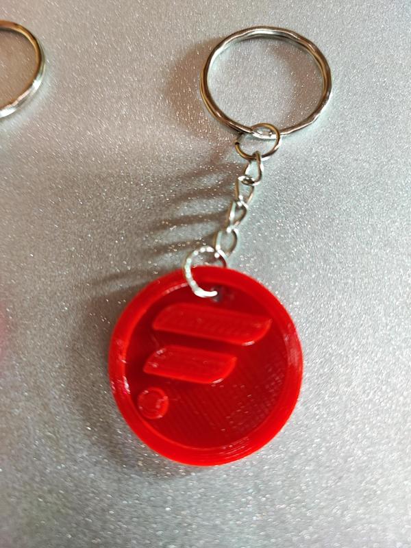 flare cryptocurrency keychain