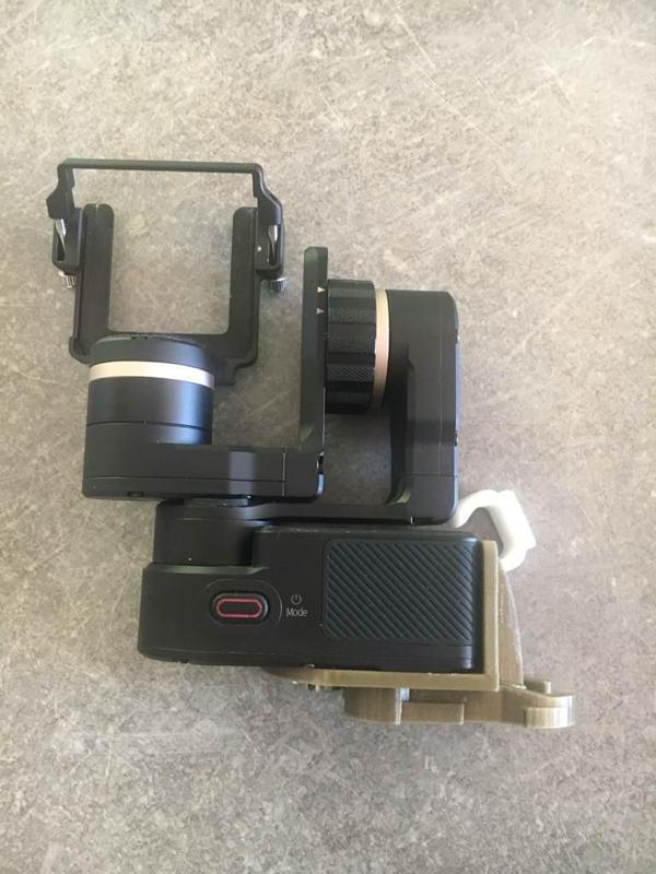 Support vertical WG2 Feiyu pour harnais V2 - Chest mount Harness - Gopro V2