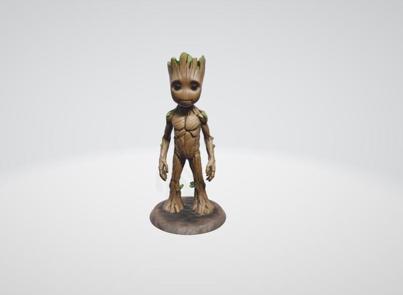 groot with base