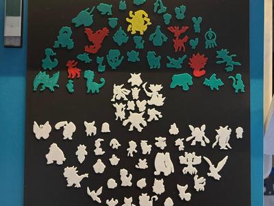 Gen 6 Friend Ball Who's that Pokémon Frame