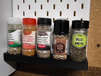 Skadis spice rack