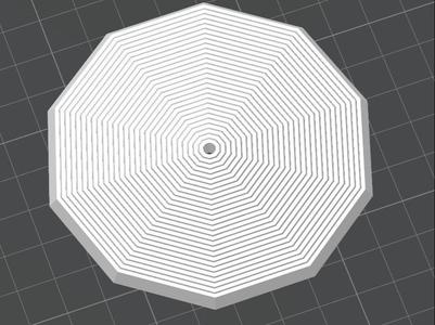 10 Decagon Fidget Toy