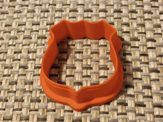 Police badge cookie cutter