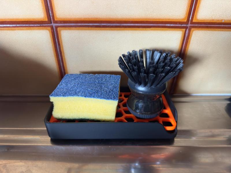 Kitchen Sponge Holder Voronoi