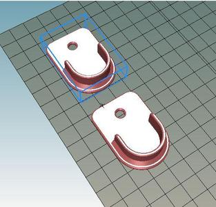 Wardrobe bar support