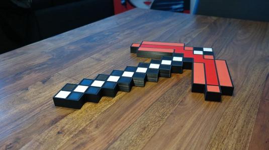 Minecraft Pickaxe XXL