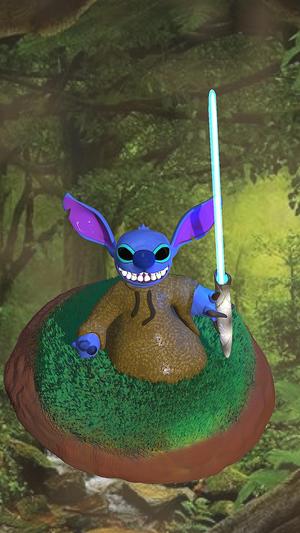 Stitch Star Wars version