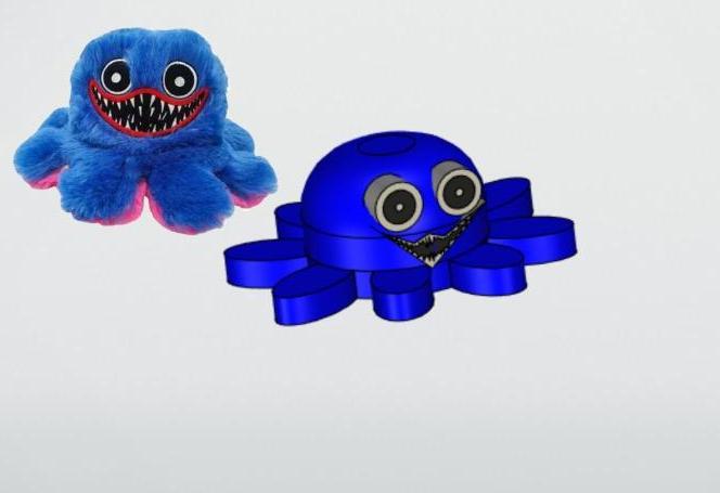 Huggy wuggy octopus