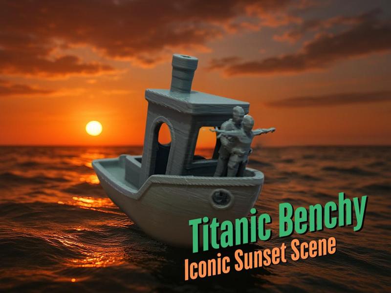 Titanic Benchy - Iconic Sunset Scene