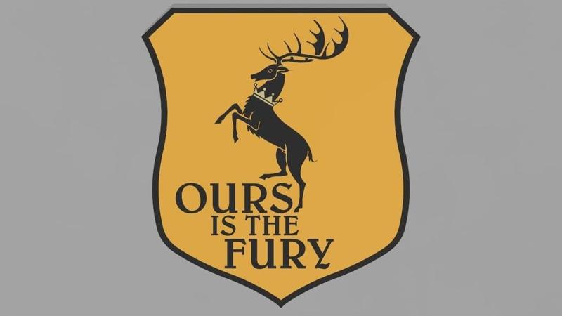 Baratheon sigil - Game of thrones banner