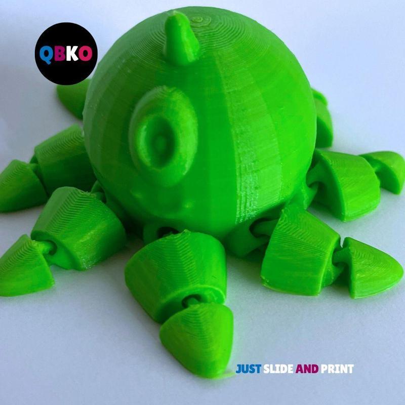 flexi alien octopus (Print in place)