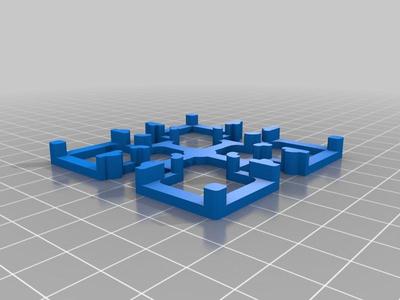 OpenLock compatible Dungeon Tile Base TrueTiles sized