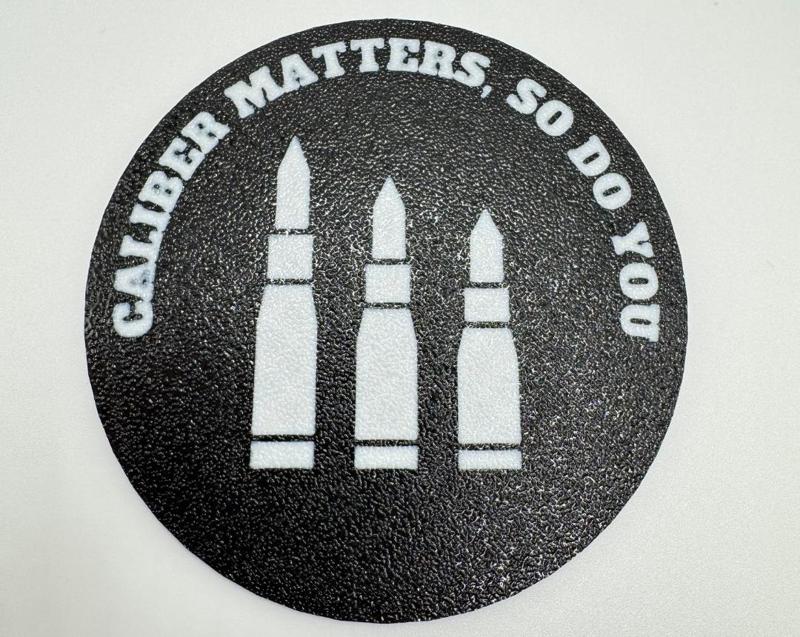Caliber Matters Coaster