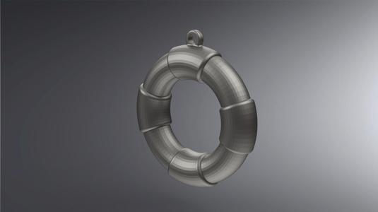 Lifebuoy keychain