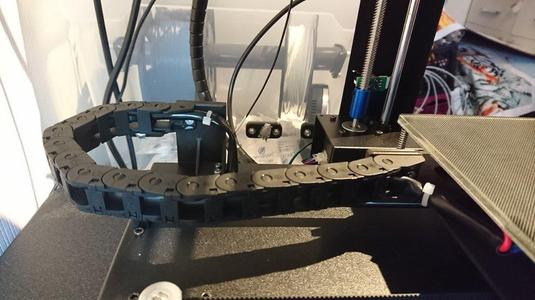 Energiekette AnyCubic I3 Mega Heizbett