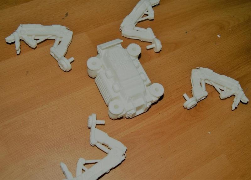 Spider Tank Remix Movable Legs