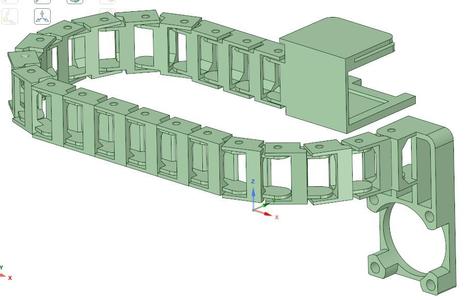 Solidoodle 4 Print Head Cable Guide