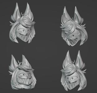 ALASTOR MASK STL FILE | ALASTOR MASK DIGITAL FILE