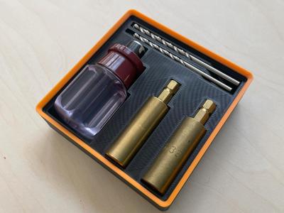 Stewmac Tune O Medic Bridge Tools - Gridfinity 2x3