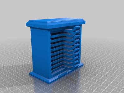 Microscope Slide Storage styled on Sir Sherrington's Histology Box