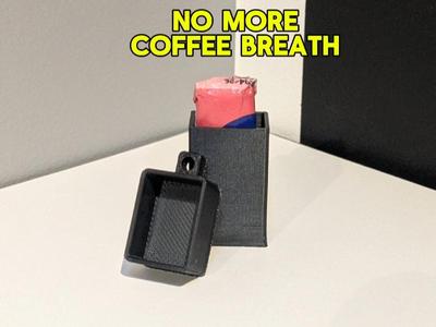 Extra gum holder