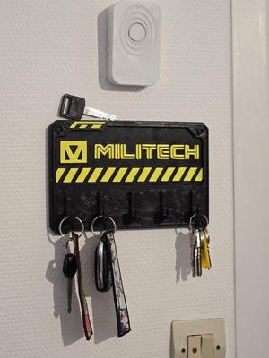 Customizable wall mount key holder