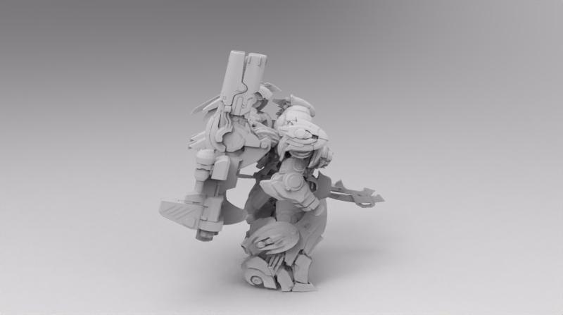 Chixiao High-Precision Disassembled Model for Unrestricting Machines