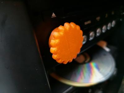 Peugeot 207 radio knob