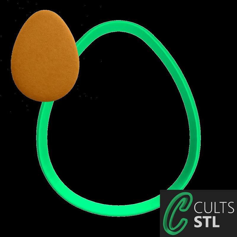 CORTADORES OVO - PÁSCOA - 5,5cm