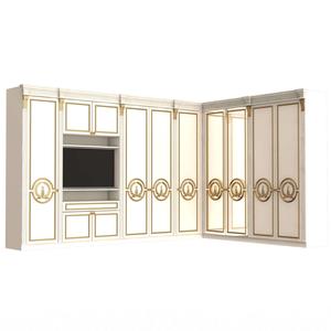 Classic Wardrobe Furniture 0403 White