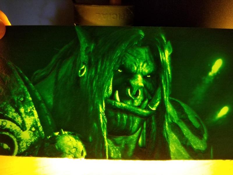 Orc Lithophane