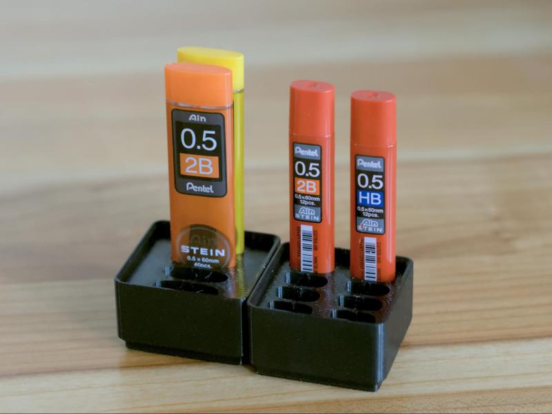 Gridfinity Mechanical Pencil Lead Holder