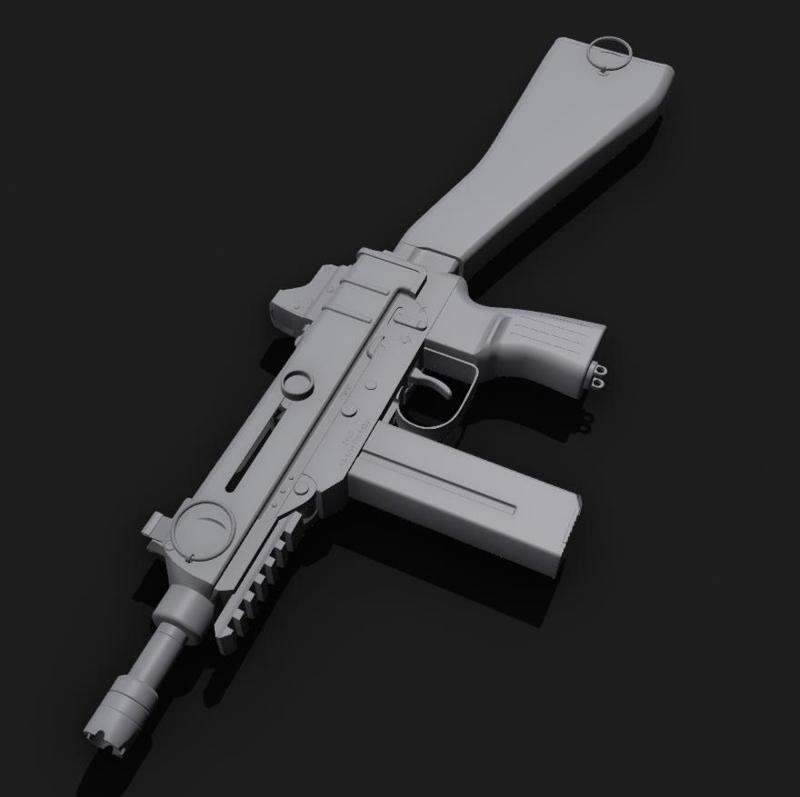 Skorpion VZ.68 SMG ( Prop-Gun ) 1/1 Scale