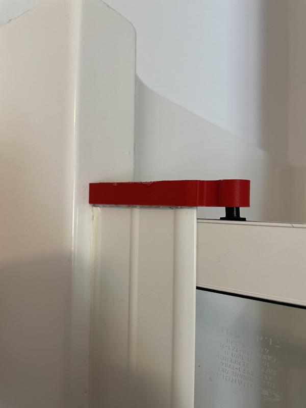 Shower Door Black Plastic Hinge