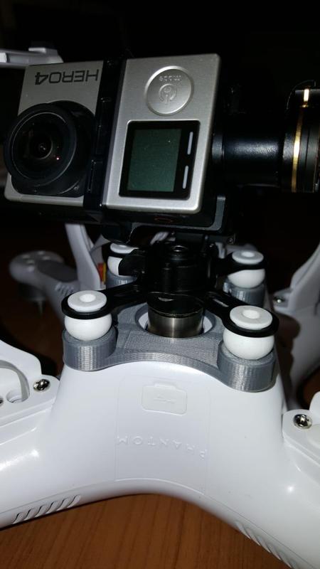 DJI Phantom 2 gimbal mount