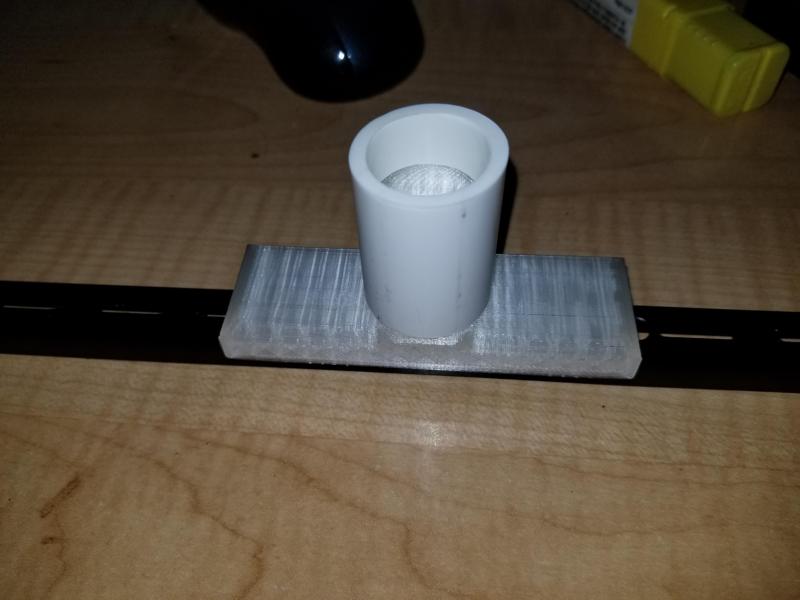 3/4 inch pvc pipe to rack hanger