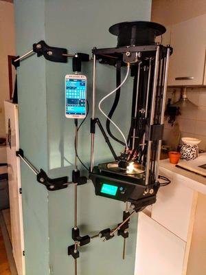Microdelta Rework (or other stuff) mount rack