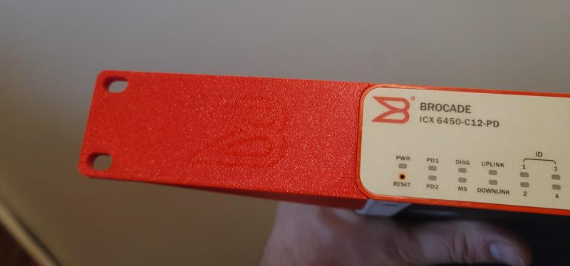 Brocade ICX 6450-C12-PD Switch Rackmount Ears