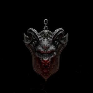Gargoyle Demon Head - High Detail 3D Model for Printing