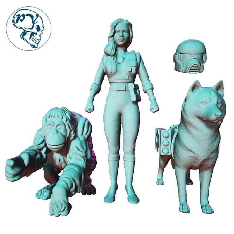 CENTURIONS CRYSTAL KANE, SHADOW AND LUCY