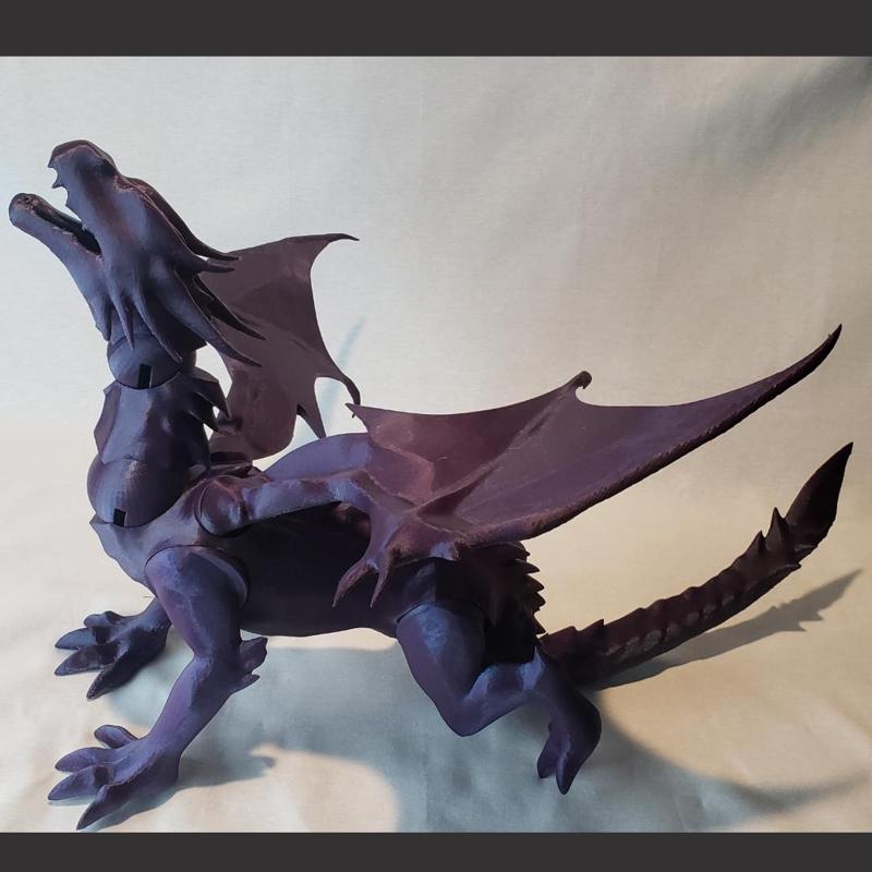 TATS URS DRAGON 16 ACTION FIGURE FILES TO 3D PRINT