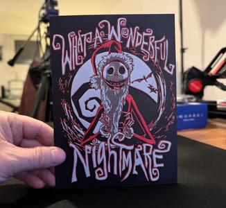 Jack Skeletron Christmas poster - HueForge