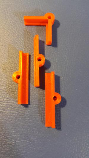 Glass Pane Supports Corner & Sides